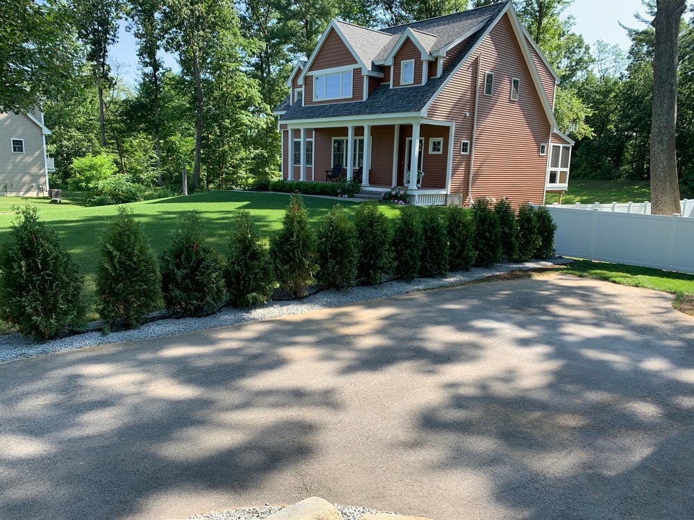 Residential privacy screen